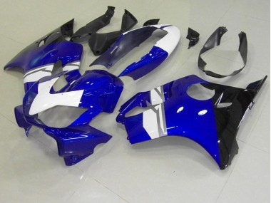 2004-2007 Weiß Blau Schwarz Honda CBR600 F4i Motorrad Verkleidung