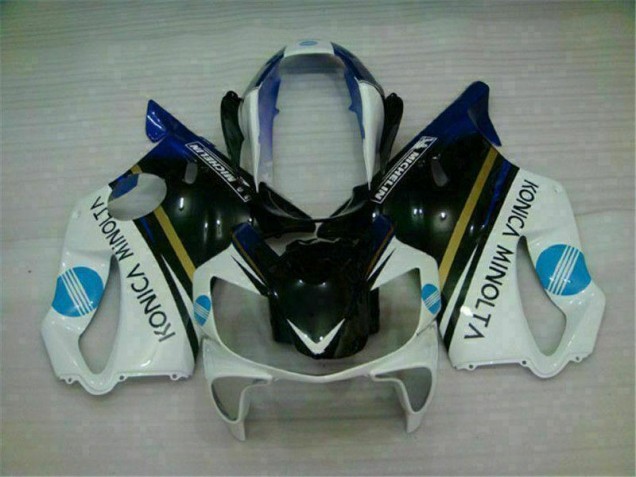 2004-2007 Weiß Schwarz Honda CBR600 F4i Motorrad Verkleidungen 2004-2007 Weiß Schwarz Honda CBR600 F4i Motorrad Verkleidungen