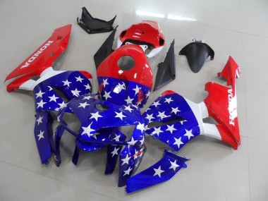2005-2006 Amerikanische Flagge Honda CBR600RR Motorrad Verkleidung