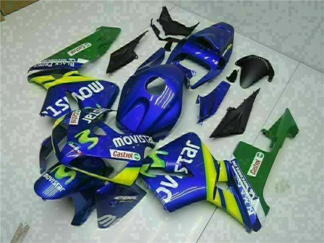 2005-2006 Blau Honda CBR600RR Motorrad Verkleidung & Plastik 2005-2006 Blau Honda CBR600RR Motorrad Verkleidung & Plastik