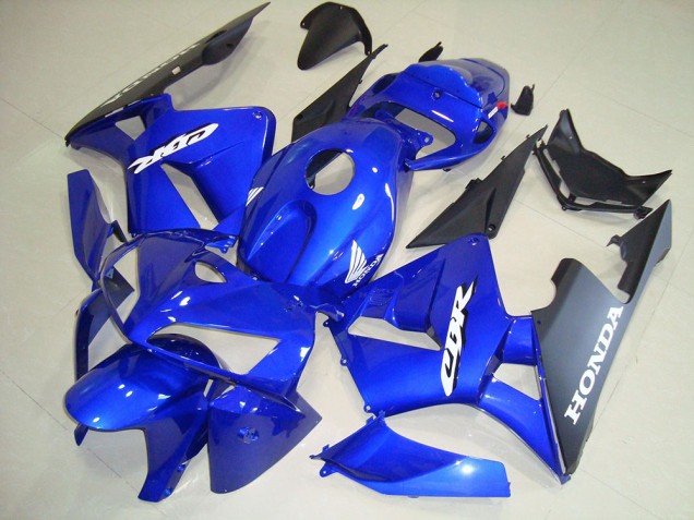 2005-2006 Blau Honda CBR600RR Motorrad Verkleidungen 2005-2006 Blau Honda CBR600RR Motorrad Verkleidungen