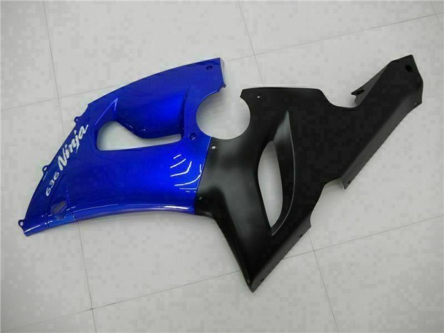 2005-2006 Blau Kawasaki ZX6R Motorrad Verkleidungen 2005-2006 Blau Kawasaki ZX6R Motorrad Verkleidungen
