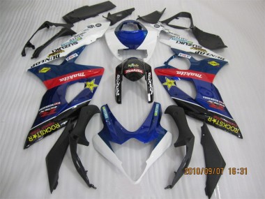 2005-2006 Blau Schwarz Rockstar Suzuki GSXR 1000 Motorrad Verkleidung