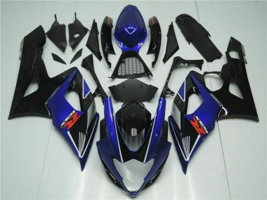 2005-2006 Blau Schwarz Suzuki GSXR 1000 Motorrad Verkleidung