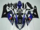 2005-2006 Blau Schwarz Suzuki GSXR 1000 Motorrad Verkleidung 2005-2006 Blau Schwarz Suzuki GSXR 1000 Motorrad Verkleidung