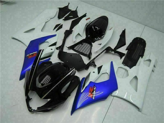 2005-2006 Blau Weiß Suzuki GSXR 1000 Motorrad Verkleidung 2005-2006 Blau Weiß Suzuki GSXR 1000 Motorrad Verkleidung