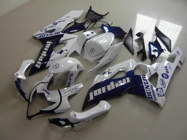 2005-2006 Dunkel blau Jordan Suzuki GSXR 1000 Motorrad Verkleidung 2005-2006 Dunkel blau Jordan Suzuki GSXR 1000 Motorrad Verkleidung