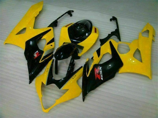 2005-2006 Gelb Schwarz Suzuki GSXR 1000 Motorrad Verkleidung 2005-2006 Gelb Schwarz Suzuki GSXR 1000 Motorrad Verkleidung