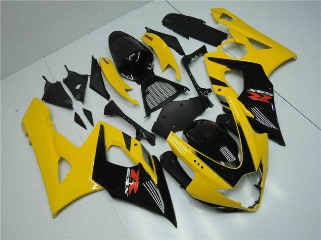 2005-2006 Gelb Suzuki GSXR 1000 Motorrad Verkleidung 2005-2006 Gelb Suzuki GSXR 1000 Motorrad Verkleidung