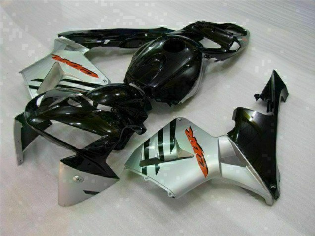 2005-2006 Glänzend Schwarz Honda CBR600RR Motorrad Vollverkleidung 2005-2006 Glänzend Schwarz Honda CBR600RR Motorrad Vollverkleidung