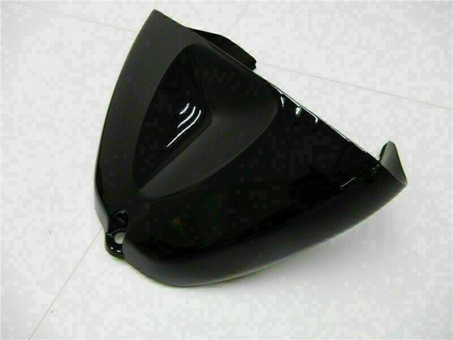 2005-2006 Glänzend Schwarz Kawasaki ZX6R Motorrad Verkleidungen 2005-2006 Glänzend Schwarz Kawasaki ZX6R Motorrad Verkleidungen