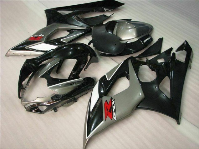 2005-2006 Grau Schwarz Suzuki GSXR 1000 Motorrad Verkleidung