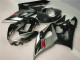 2005-2006 Grau Schwarz Suzuki GSXR 1000 Motorrad Verkleidung