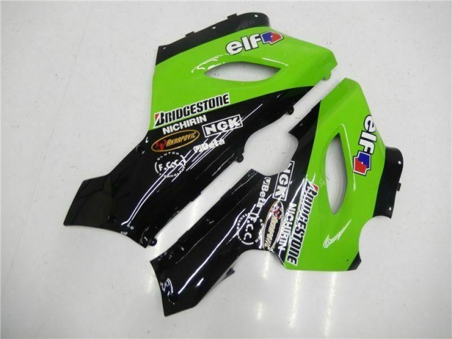 2005-2006 Grün Kawasaki ZX6R Motorrad Verkleidung 2005-2006 Grün Kawasaki ZX6R Motorrad Verkleidung