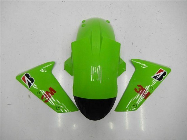 2005-2006 Grün Kawasaki ZX6R Motorrad Verkleidung 2005-2006 Grün Kawasaki ZX6R Motorrad Verkleidung