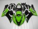 2005-2006 Grün Kawasaki ZX6R Motorrad Verkleidung 2005-2006 Grün Kawasaki ZX6R Motorrad Verkleidung