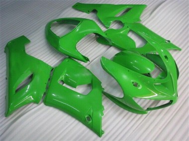 2005-2006 Grün Kawasaki ZX6R Motorrad Verkleidung & Plastik