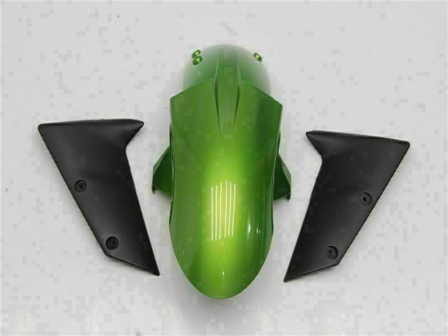 2005-2006 Grün Kawasaki ZX6R Motorrad Verkleidungen 2005-2006 Grün Kawasaki ZX6R Motorrad Verkleidungen