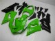 2005-2006 Grün Kawasaki ZX6R Motorrad Vollverkleidung