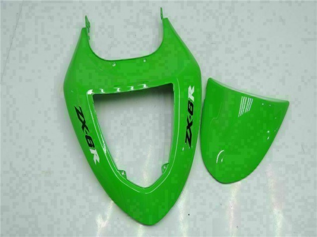 2005-2006 Grün Kawasaki ZX6R Motorrad Vollverkleidung & Plastik 2005-2006 Grün Kawasaki ZX6R Motorrad Vollverkleidung & Plastik