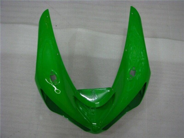 2005-2006 Grün Matt schwarz Kawasaki ZX6R Motorrad Verkleidung 2005-2006 Grün Matt schwarz Kawasaki ZX6R Motorrad Verkleidung