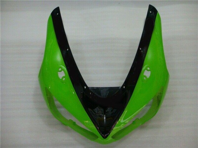 2005-2006 Grün Schwarz Kawasaki ZX6R Motorrad Verkleidung 2005-2006 Grün Schwarz Kawasaki ZX6R Motorrad Verkleidung
