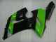 2005-2006 Grün Schwarz Kawasaki ZX6R Motorrad Verkleidung 2005-2006 Grün Schwarz Kawasaki ZX6R Motorrad Verkleidung