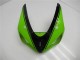 2005-2006 Grün Schwarz Kawasaki ZX6R Motorrad Verkleidungen 2005-2006 Grün Schwarz Kawasaki ZX6R Motorrad Verkleidungen