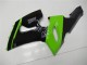 2005-2006 Grün Schwarz Kawasaki ZX6R Motorrad Verkleidungen 2005-2006 Grün Schwarz Kawasaki ZX6R Motorrad Verkleidungen