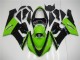 2005-2006 Grün Schwarz Kawasaki ZX6R Motorrad Verkleidungen 2005-2006 Grün Schwarz Kawasaki ZX6R Motorrad Verkleidungen