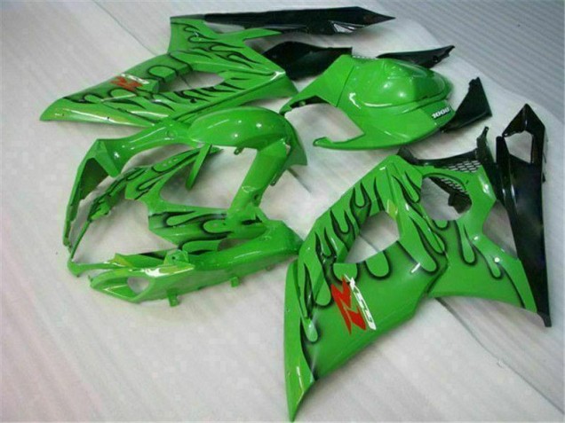 2005-2006 Grün Suzuki GSXR 1000 Motorrad Verkleidung 2005-2006 Grün Suzuki GSXR 1000 Motorrad Verkleidung