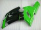 2005-2006 Grün Weiß Schwarz Kawasaki ZX6R Motorrad Verkleidung 2005-2006 Grün Weiß Schwarz Kawasaki ZX6R Motorrad Verkleidung