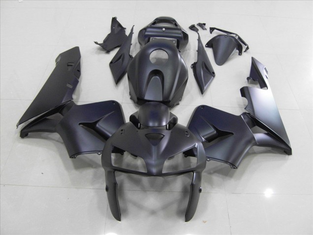 2005-2006 Matt Schwarz Honda CBR600RR Motorrad Verkleidung 2005-2006 Matt Schwarz Honda CBR600RR Motorrad Verkleidung