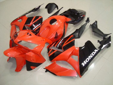 2005-2006 Orange Honda CBR600RR Motorrad Verkleidungen