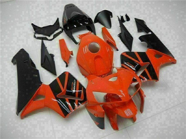 2005-2006 Orange Honda CBR600RR Motorrad Vollverkleidung