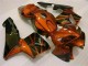 2005-2006 Orange Schwarz Honda CBR600RR Motorrad Verkleidungen 2005-2006 Orange Schwarz Honda CBR600RR Motorrad Verkleidungen