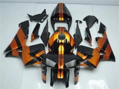 2005-2006 Orange Schwarz Honda CBR600RR Motorrad Vollverkleidung