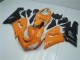 2005-2006 Orange Schwarz Kawasaki ZX6R Motorrad Verkleidung 2005-2006 Orange Schwarz Kawasaki ZX6R Motorrad Verkleidung