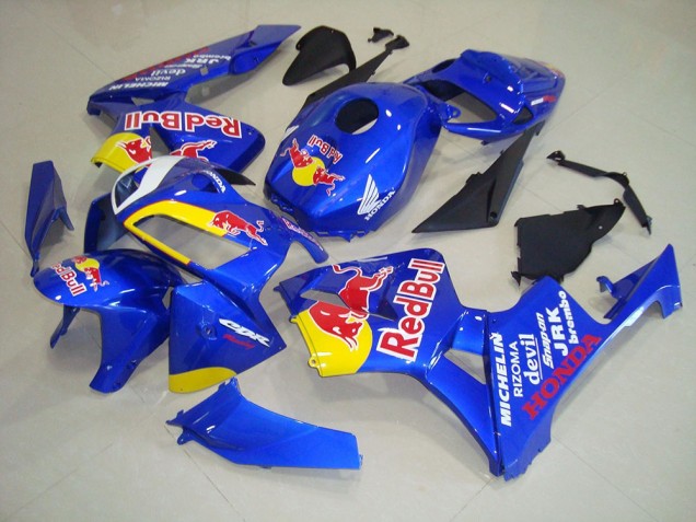 2005-2006 Rot Bull Honda CBR600RR Motorrad Verkleidung 2005-2006 Rot Bull Honda CBR600RR Motorrad Verkleidung