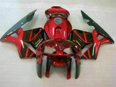 2005-2006 Rot Honda CBR600RR Motorrad Vollverkleidung