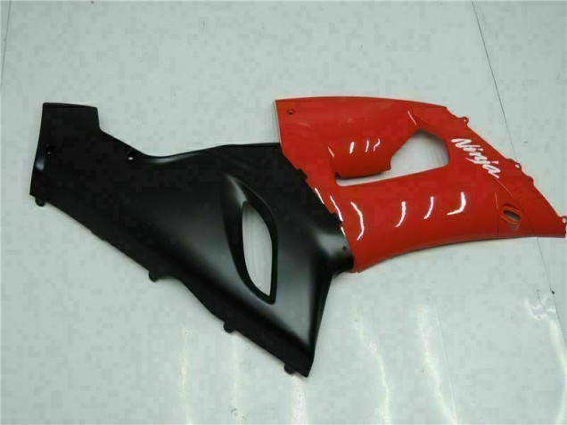 2005-2006 Rot Kawasaki ZX6R Motorrad Verkleidungen 2005-2006 Rot Kawasaki ZX6R Motorrad Verkleidungen