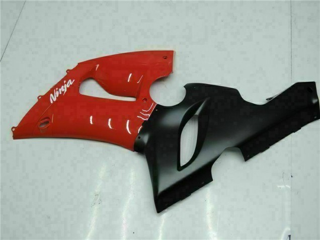 2005-2006 Rot Kawasaki ZX6R Motorrad Verkleidungen 2005-2006 Rot Kawasaki ZX6R Motorrad Verkleidungen