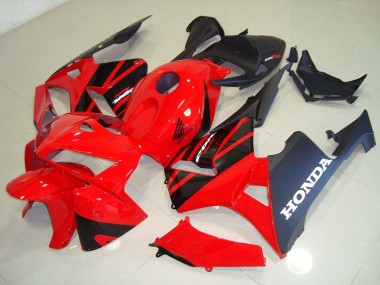 2005-2006 Rot Schwarz Honda CBR600RR Motorrad Verkleidung