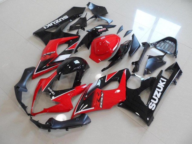 2005-2006 Rot Schwarz OEM Stil Suzuki GSXR 1000 Motorrad Verkleidung 2005-2006 Rot Schwarz OEM Stil Suzuki GSXR 1000 Motorrad Verkleidung