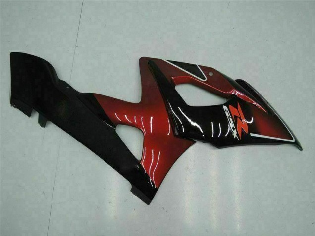2005-2006 Rot Schwarz Suzuki GSXR 1000 Motorrad Verkleidung Komplett Sets 2005-2006 Rot Schwarz Suzuki GSXR 1000 Motorrad Verkleidung Komplett Sets