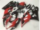 2005-2006 Rot Schwarz Suzuki GSXR 1000 Motorrad Vollverkleidung 2005-2006 Rot Schwarz Suzuki GSXR 1000 Motorrad Vollverkleidung