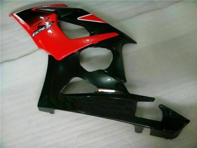 2005-2006 Rot Schwarz Suzuki GSXR 1000 Motorrad Vollverkleidung & Plastik 2005-2006 Rot Schwarz Suzuki GSXR 1000 Motorrad Vollverkleidung & Plastik