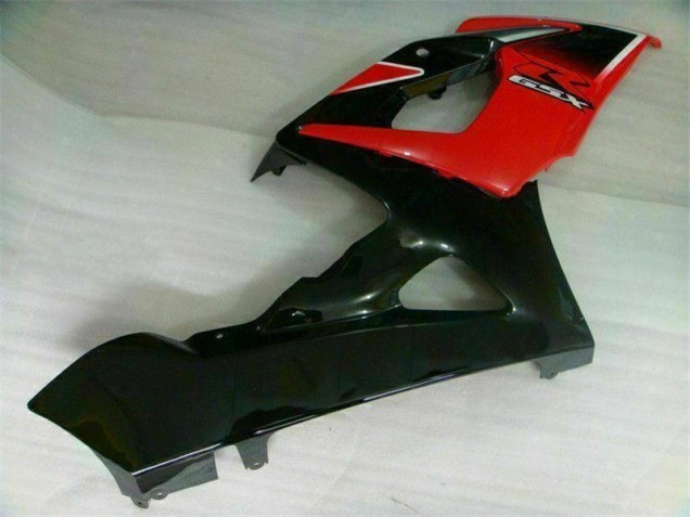 2005-2006 Rot Schwarz Suzuki GSXR 1000 Motorrad Vollverkleidung & Plastik 2005-2006 Rot Schwarz Suzuki GSXR 1000 Motorrad Vollverkleidung & Plastik