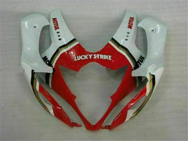 2005-2006 Rot Weiß Suzuki GSXR 1000 Motorrad Verkleidung 2005-2006 Rot Weiß Suzuki GSXR 1000 Motorrad Verkleidung