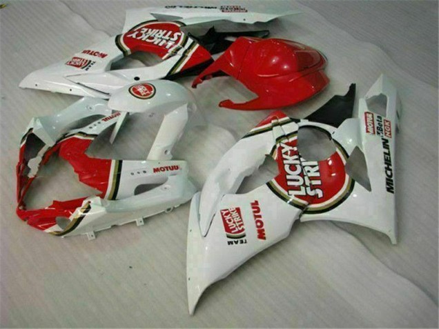 2005-2006 Rot Weiß Suzuki GSXR 1000 Motorrad Verkleidung 2005-2006 Rot Weiß Suzuki GSXR 1000 Motorrad Verkleidung